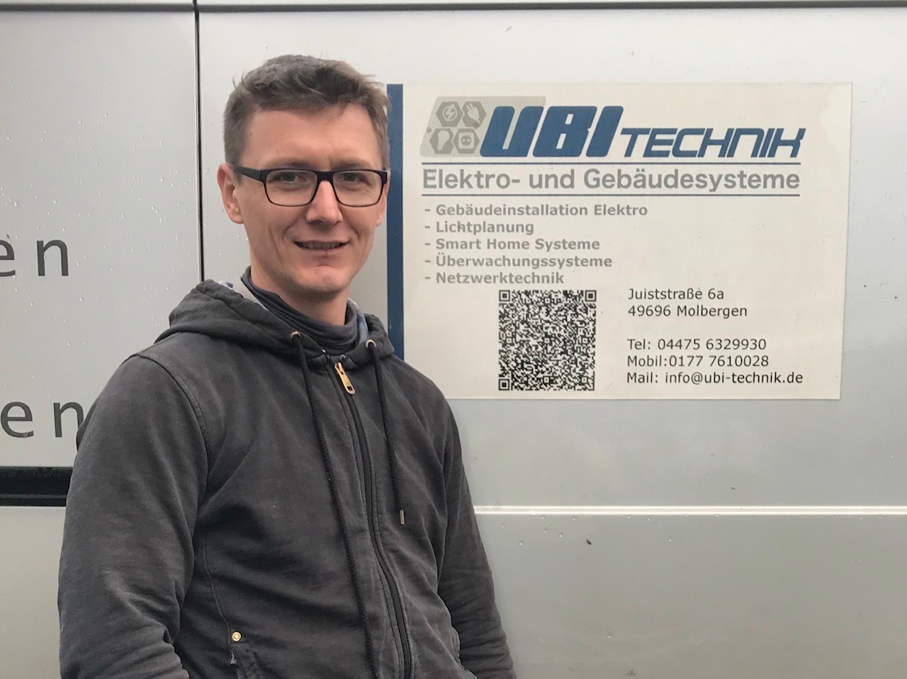 Kolja Nickel, Geschäftsführer der UBI Technik GmbH